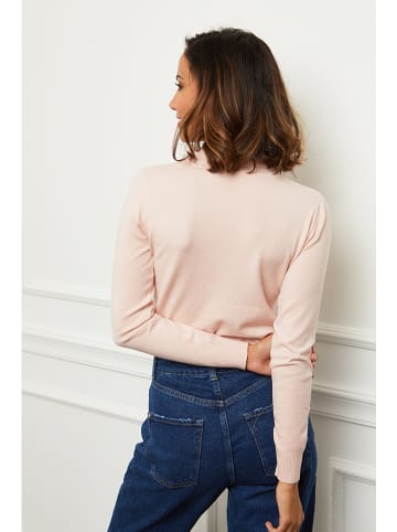 Soft Cashmere Pullover in Rosa