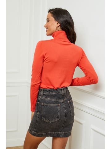 Soft Cashmere Golf w kolorze pomarańczowym