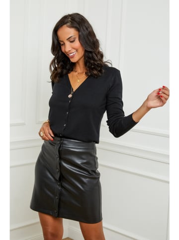 Soft Cashmere Vest zwart