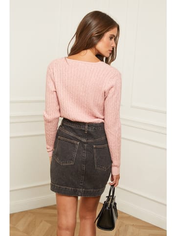 L'armoire de Suzette Sweter w kolorze jasnoróżowym