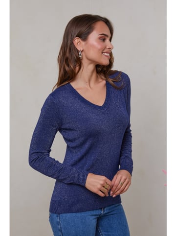 Soft Cashmere Sweter w kolorze niebieskim
