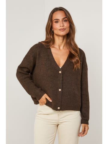 Soft Cashmere Vest bruin