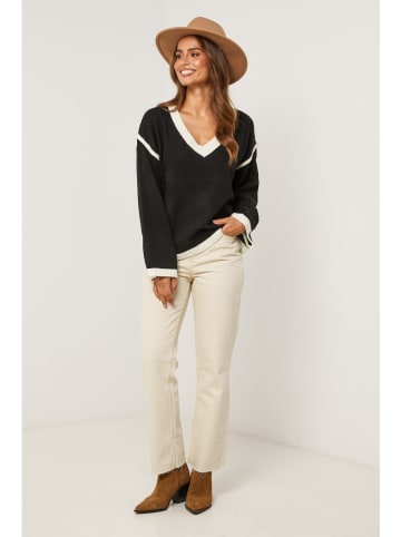 Soft Cashmere Trui zwart