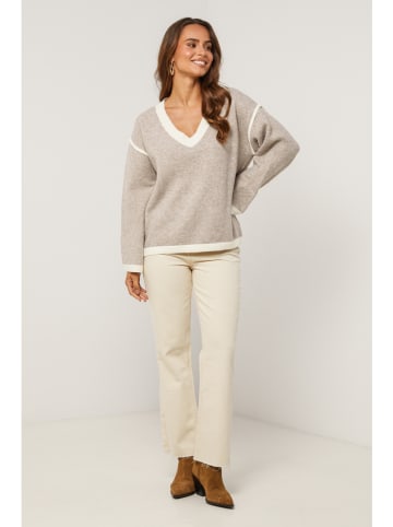Soft Cashmere Trui taupe