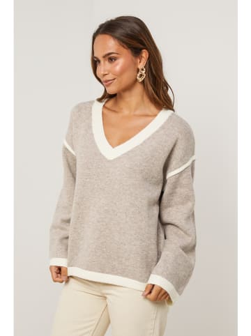 Soft Cashmere Trui taupe