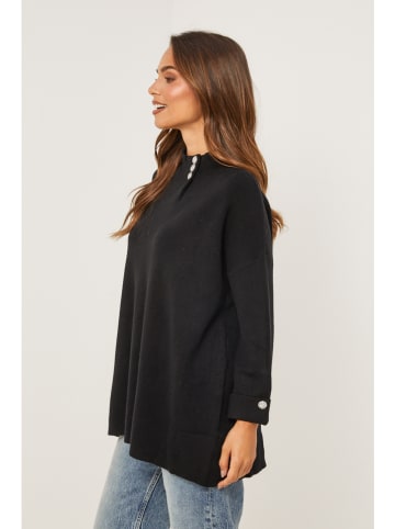 Soft Cashmere Trui zwart