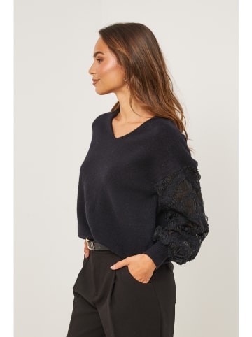 Soft Cashmere Trui zwart