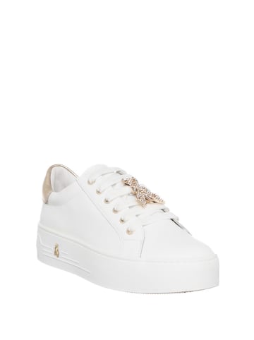 Patrizia Pepe Leder-Sneakers in Weiß