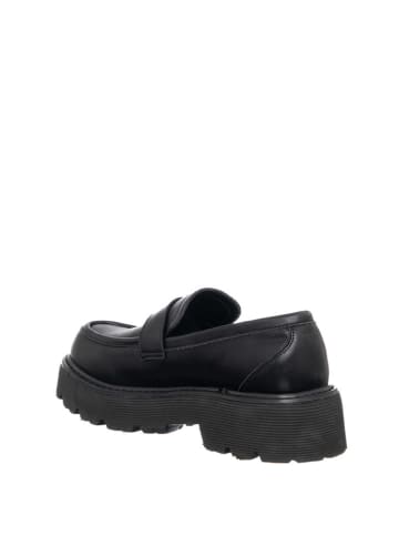 Patrizia Pepe Skórzane mokasyny w kolorze czarnym