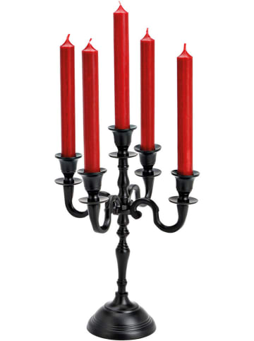 G. Wurm Kaarsenhouder zwart - (B)23 x (H)31 x (D)23 cm