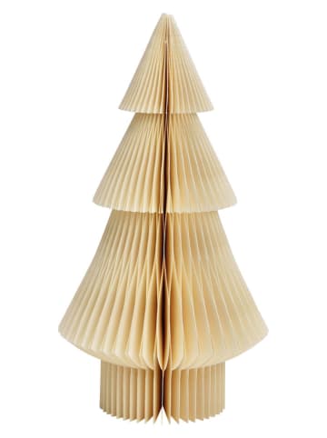 G. Wurm Decoratief object "Tannenbaum" crème - (H)30 x Ø 15 cm