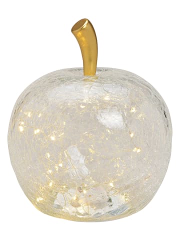G. Wurm Dekoracja LED "Apple" w kolorze białym - wys. 30 x Ø 27 cm