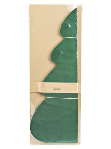 G. Wurm Dekoracja w kolorze zielonym - wys. 50 x Ø 35 cm