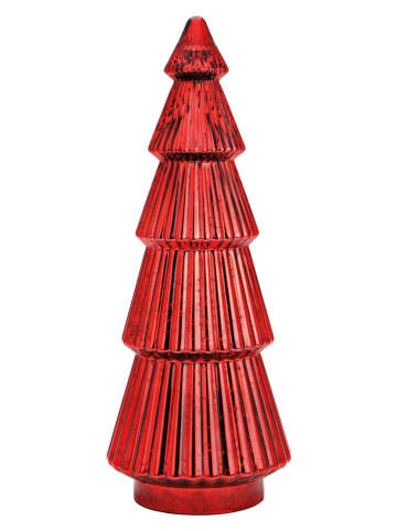 G. Wurm Decoratief figuur ''Tannenbaum'' rood - (H)54 x Ø 21 cm