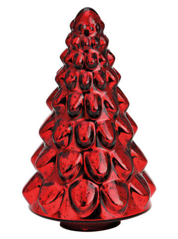 G. Wurm Decoratief figuur ''Tannenbaum'' rood - (H)23 x Ø 14 cm