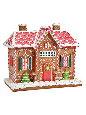 G. Wurm Dekoracja LED w kolorze jasnobrązowym - 30 x 26 x 16 cm