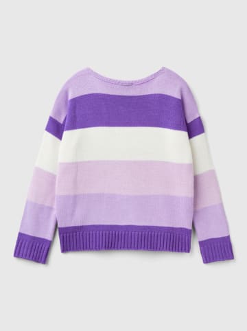 Benetton Sweter w kolorze fioletowym