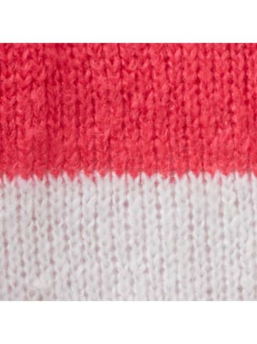 Benetton Kardigan w kolorze czerwono-białym