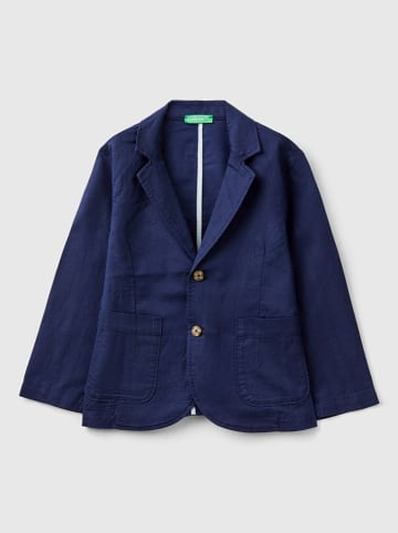 Benetton Blezer w kolorze granatowym