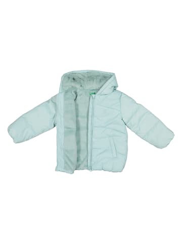 Benetton Steppjacke in Hellblau