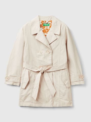 Benetton Płaszcz przejściowy w kolorze beżowym