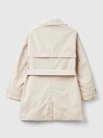 Benetton Płaszcz przejściowy w kolorze beżowym