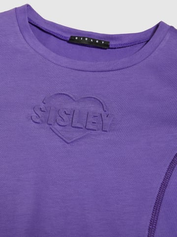 Sisley Koszulka w kolorze fioletowym
