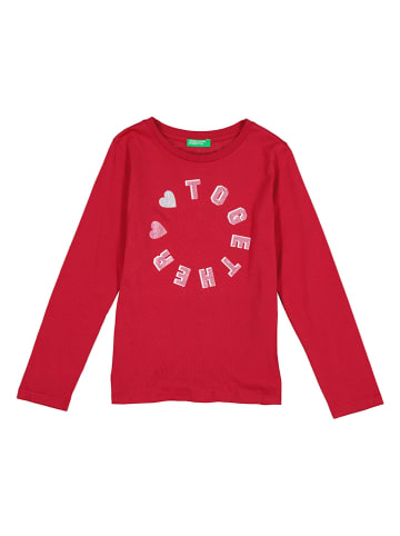 Benetton Koszulka w kolorze czerwonym