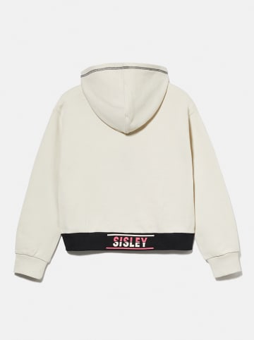 Sisley Bluza w kolorze kremowym