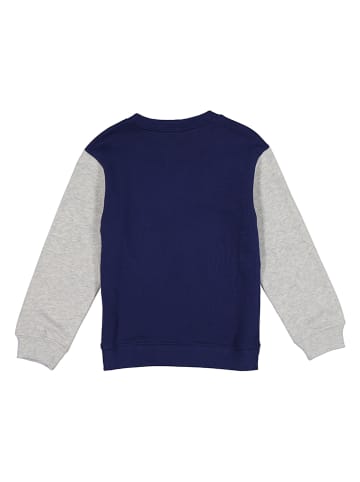 Benetton Bluza w kolorze niebiesko-szarym