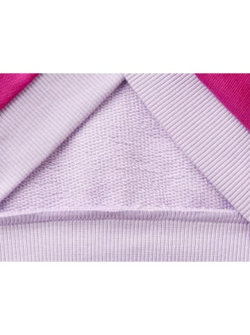 Benetton Sweatshirt roze/donkerblauw/paars