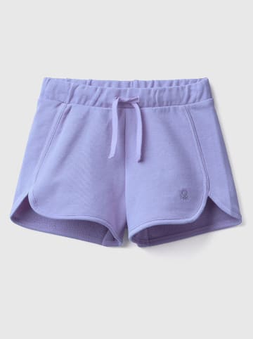 Benetton Szorty w kolorze fioletowym