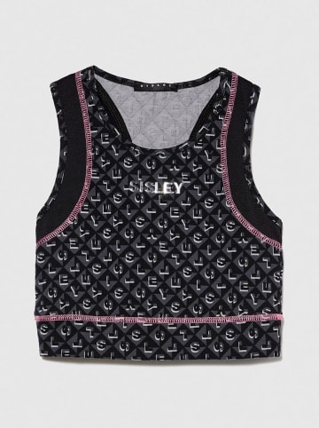 Sisley Top w kolorze czarnym