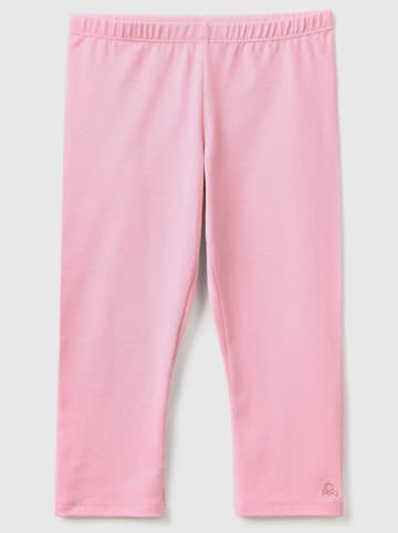 Benetton Legginsy w kolorze jasnoróżowym