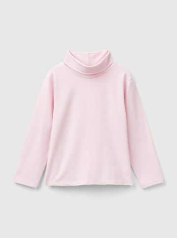 Benetton Koszulka w kolorze jasnoróżowym