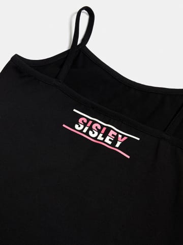 Sisley Top w kolorze czarnym