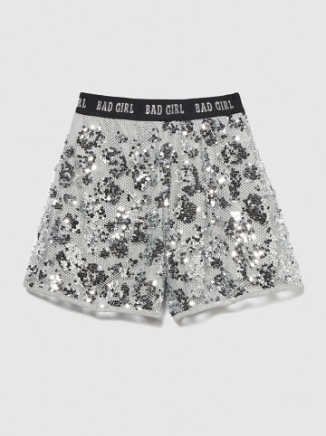 Sisley Short zilverkleurig