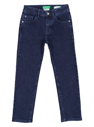 Benetton Dżinsy - Regular fit - w kolorze granatowym