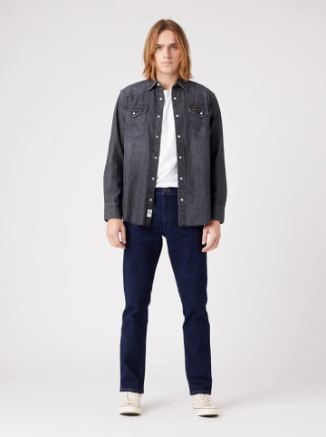 Wrangler Dżinsy "Greensboro" - Slim fit - w kolorze granatowym