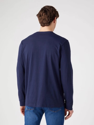 Wrangler Koszulka w kolorze granatowym