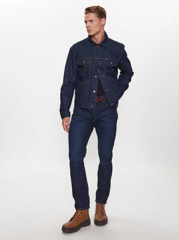 Wrangler Spijkerbroek "Larston" - skinny fit - donkerblauw