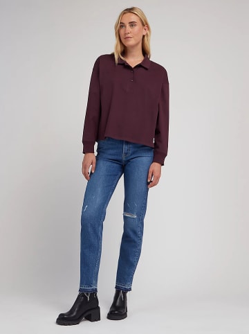 Lee Koszulka polo w kolorze czerwonym