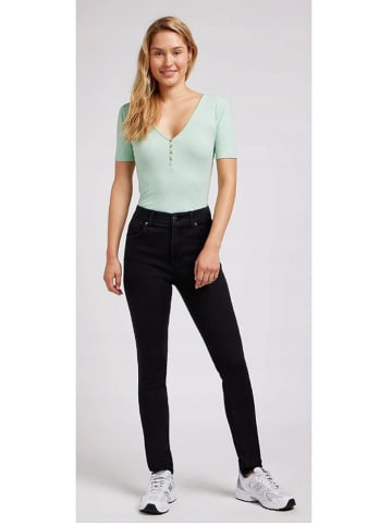 Lee Dżinsy - Slim fit - w kolorze czarnym