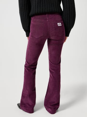 Wrangler Corduroybroek paars