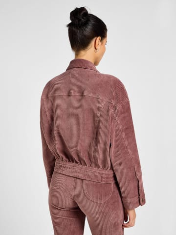 Lee Kurtka sztruksowa w kolorze bordowym