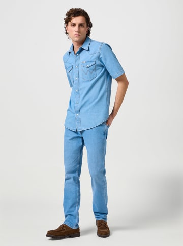 Wrangler Dżinsy - Regular fit - w kolorze błękitnym