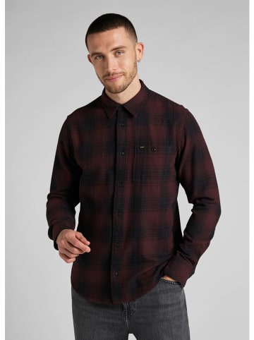 Lee Blouse - regular fit - rood/zwart