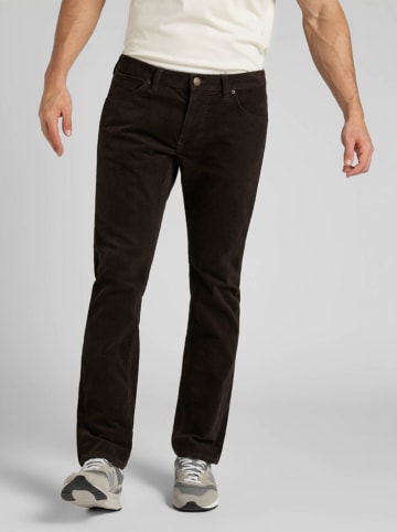 Lee Cordhose in Dunkelbraun