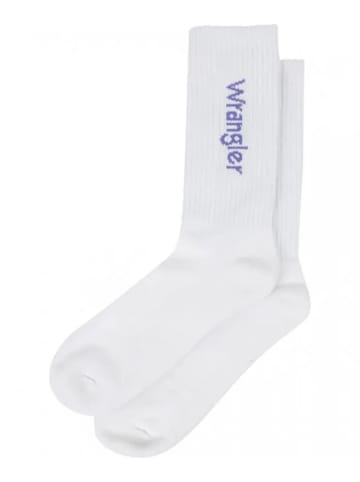 Wrangler Skarpety (2 pary) w kolorze białym i lawendowym