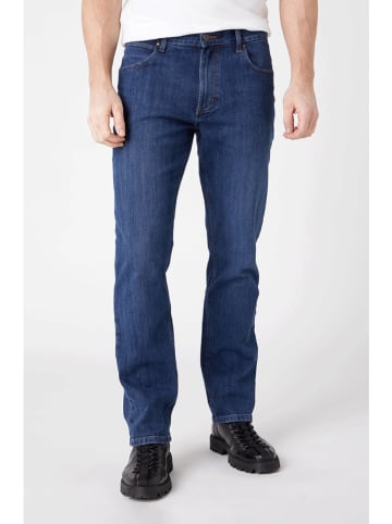 Wrangler Dżinsy "Streight" - Regular fit - w kolorze niebieskim